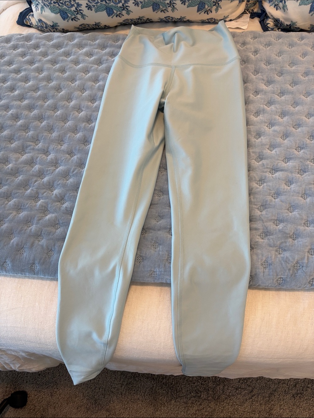 ALO Yoga Kids Light Blue Leggings